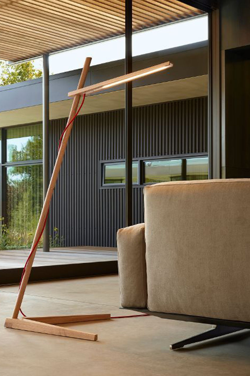 Clamp Floor Light by Haworth Collection